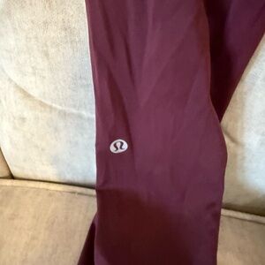lululemon athletica Burgundy Pants
